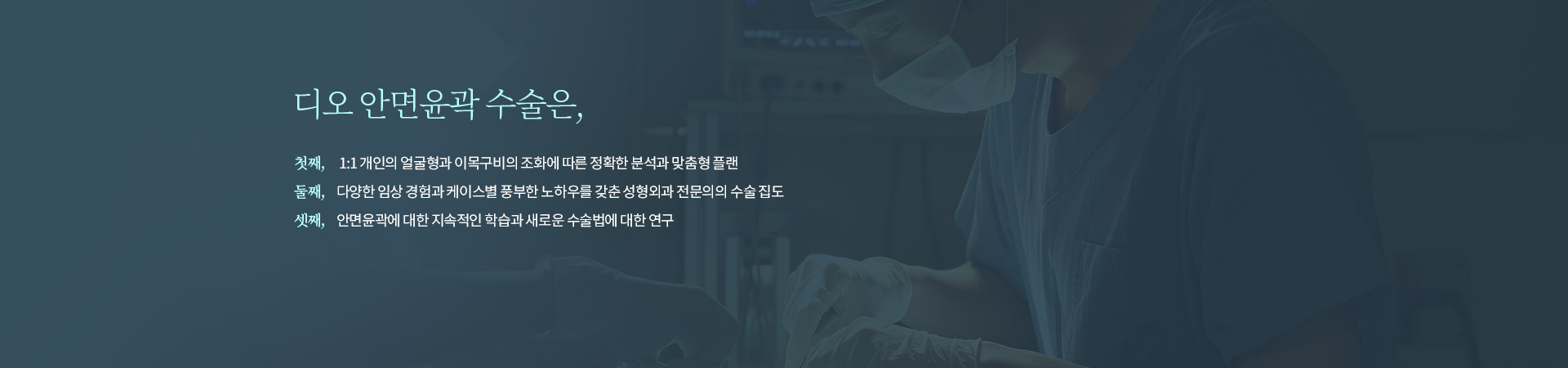 안면윤곽수술은